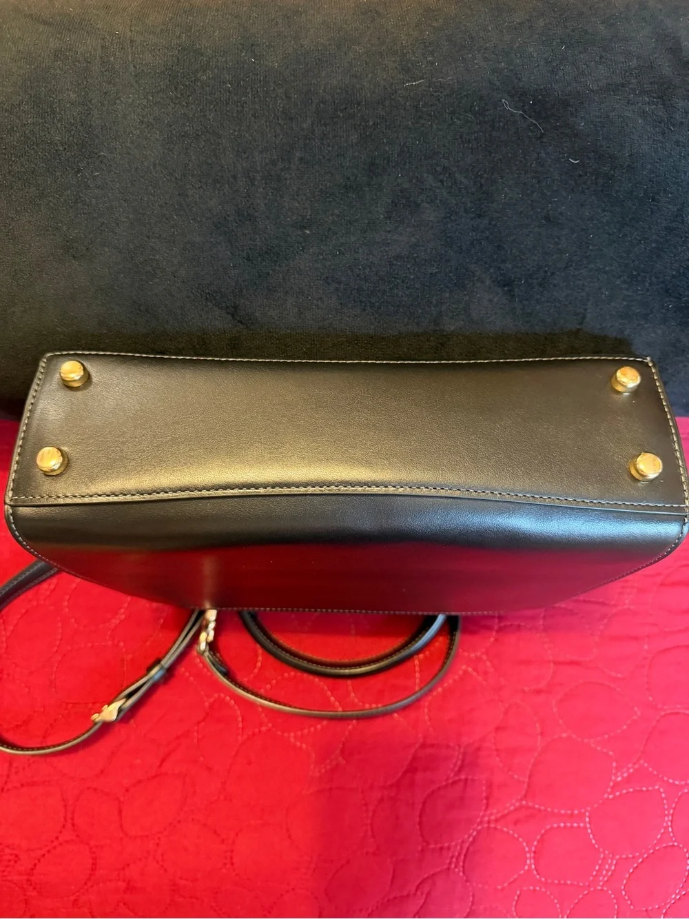 Coach structured satchel